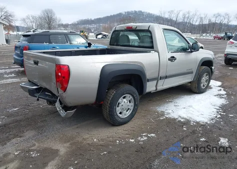 2005 Chevrolet Colorado из США, поврежденный, VIN 1GCDT148458222516
